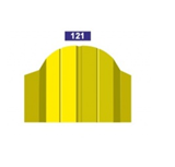 Евроштакетник 121